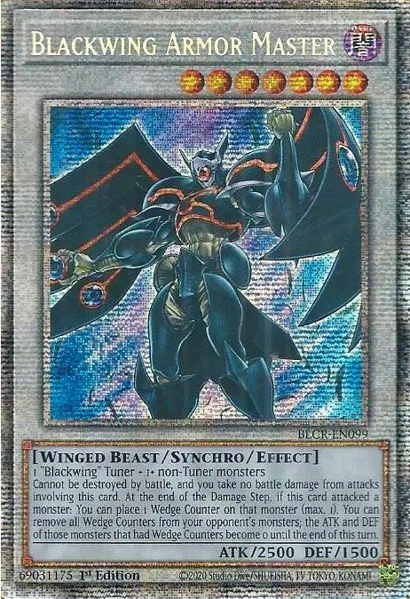 Blackwing Armor Master [BLCR-EN099] Starlight Rare | Exor Games Bridgewater