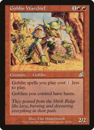 Goblin Warchief [Scourge] | Exor Games Bridgewater