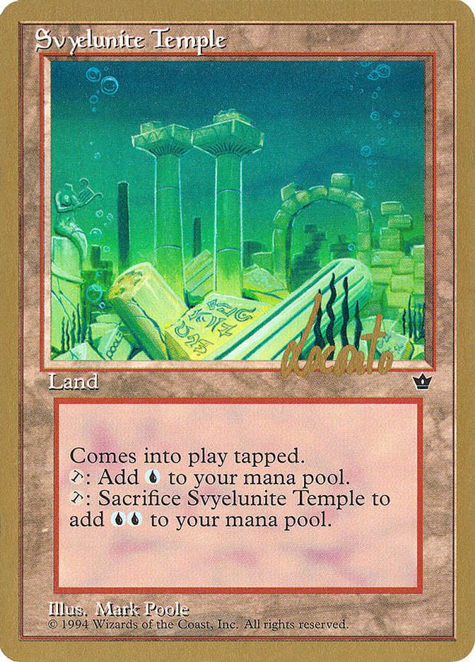 Svyelunite Temple (Michael Loconto) [Pro Tour Collector Set] | Exor Games Bridgewater