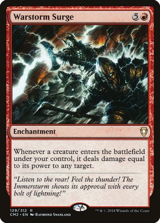 Warstorm Surge [Commander Anthology Volume II] | Exor Games Bridgewater