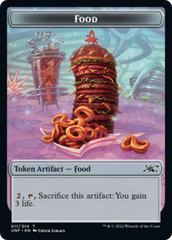 Cat // Food (11) Double-sided Token [Unfinity Tokens] | Exor Games Bridgewater