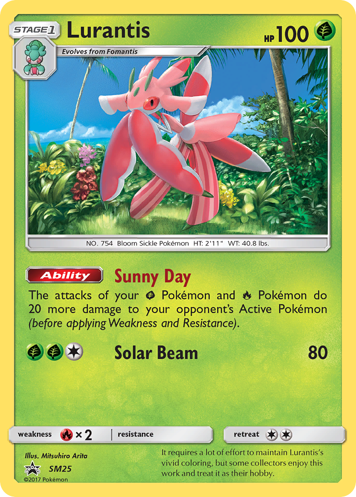 Lurantis (SM25) [Sun & Moon: Black Star Promos] | Exor Games Bridgewater