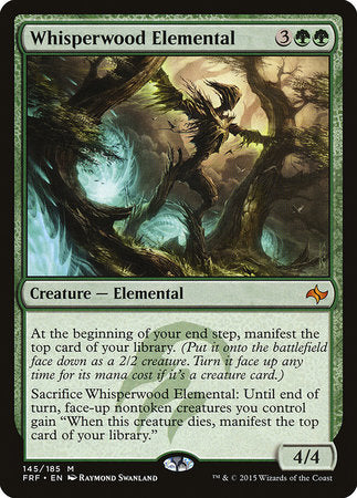 Whisperwood Elemental [Fate Reforged] | Exor Games Bridgewater