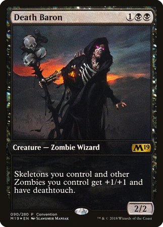 Death Baron (2018 Convention Promo) [Core Set 2019 Promos] | Exor Games Bridgewater