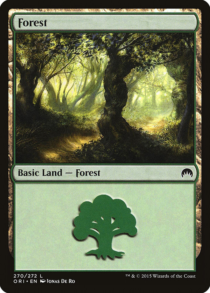 Forest (270) [Magic Origins] | Exor Games Bridgewater