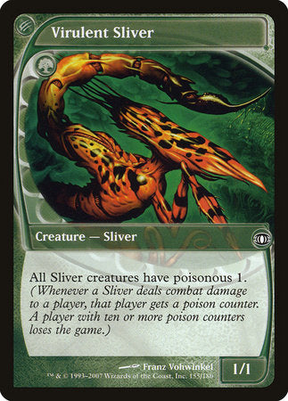 Virulent Sliver [Future Sight] | Exor Games Bridgewater