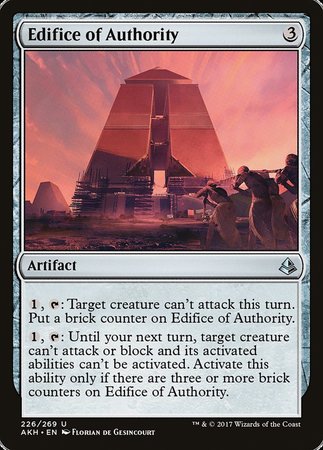 Edifice of Authority [Amonkhet] | Exor Games Bridgewater