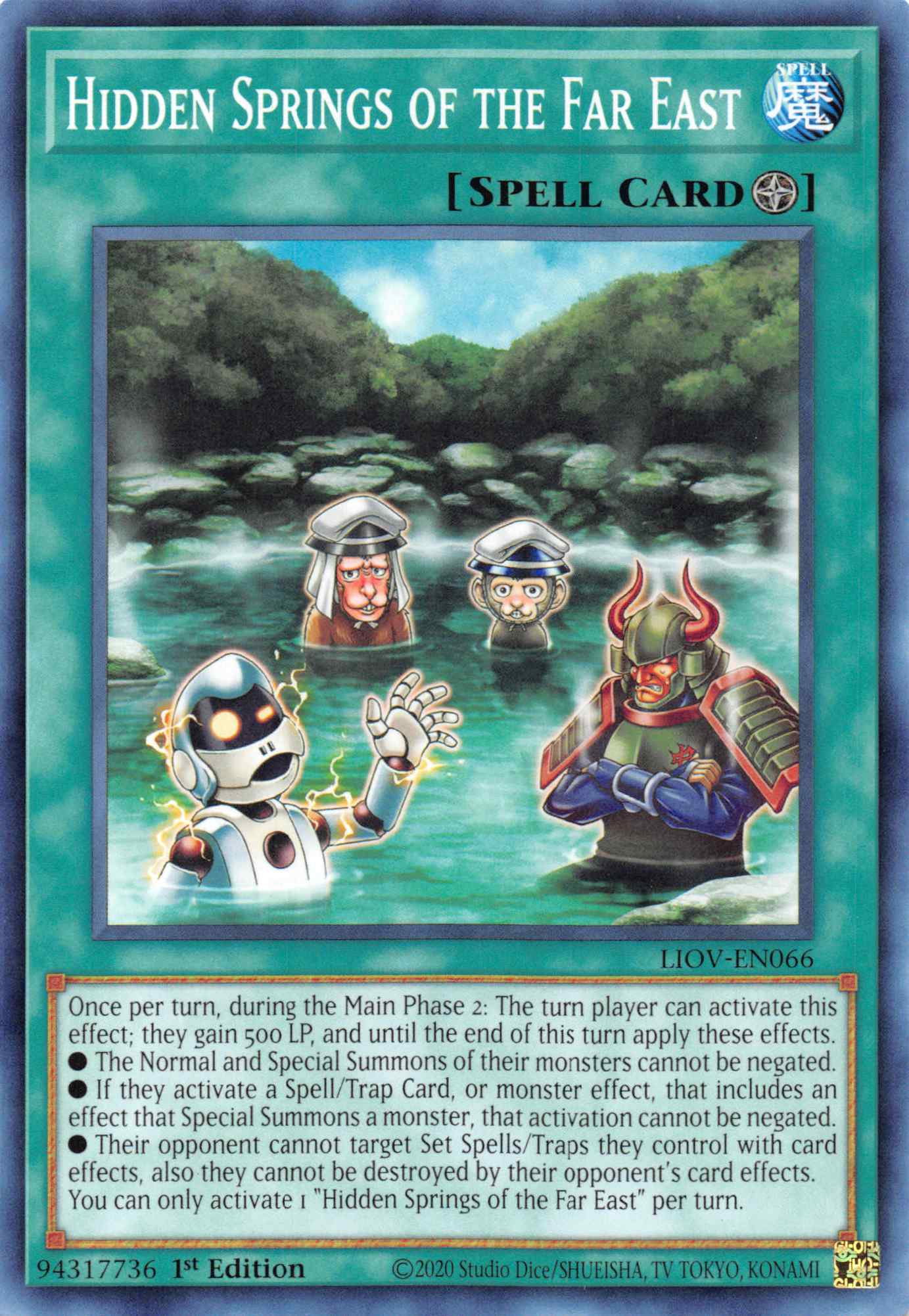 Hidden Springs of the Far East [LIOV-EN066] Common | Exor Games Bridgewater