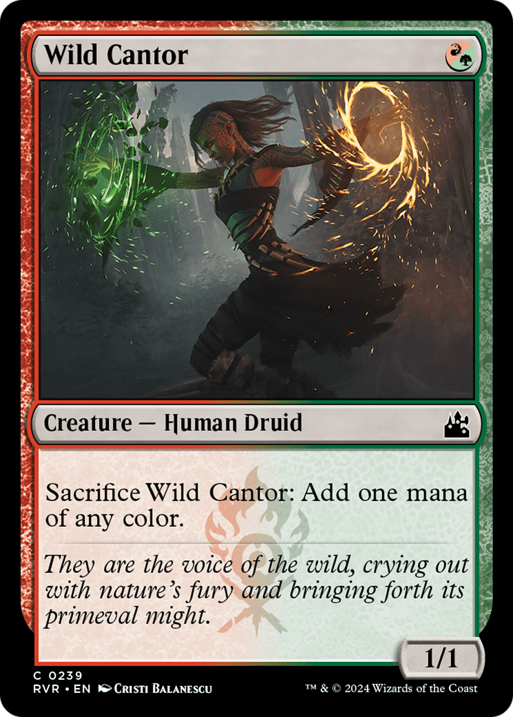 Wild Cantor [Ravnica Remastered] | Exor Games Bridgewater