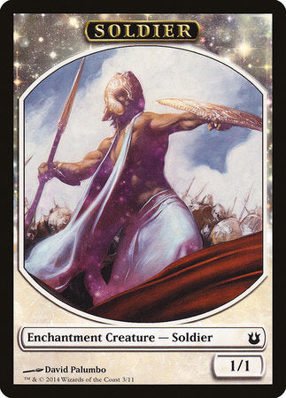 Soldier Token [Born of the Gods Tokens] | Exor Games Bridgewater