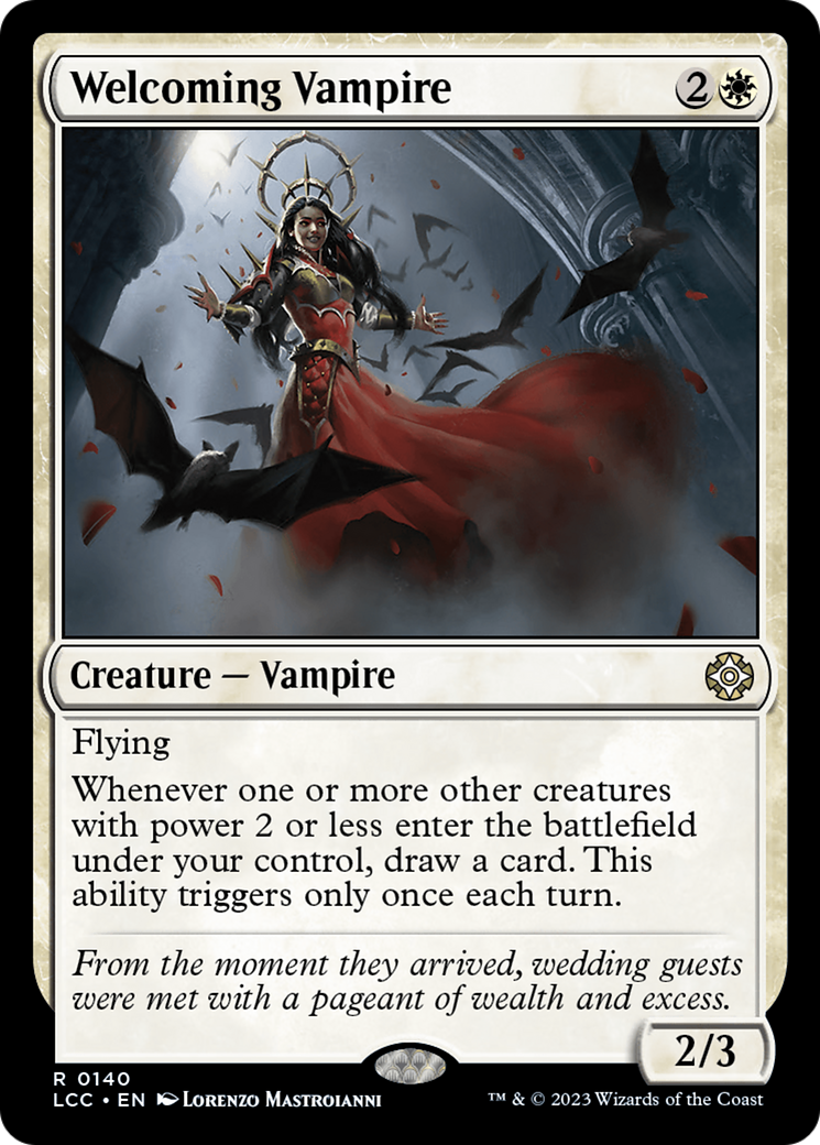 Welcoming Vampire [The Lost Caverns of Ixalan Commander] | Exor Games Bridgewater