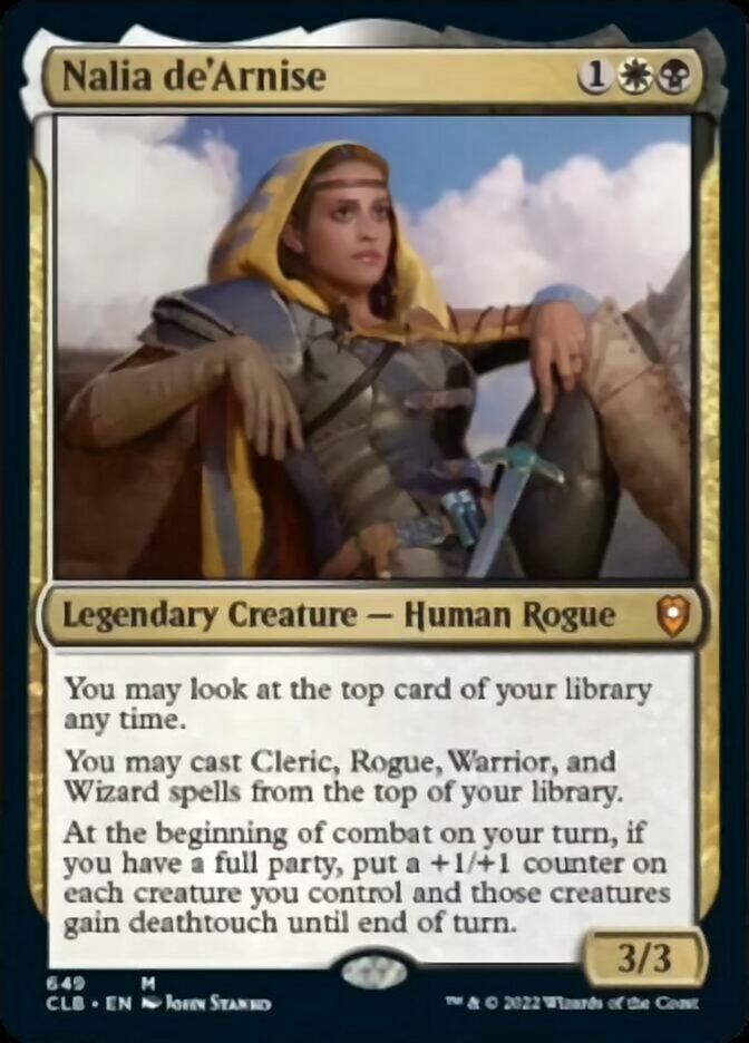 Nalia de'Arnise [Commander Legends: Battle for Baldur's Gate] | Exor Games Bridgewater