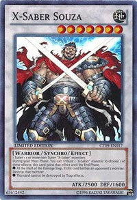 X-Saber Souza [CT09-EN017] Super Rare | Exor Games Bridgewater