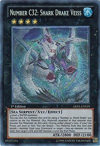 Number C32: Shark Drake Veiss (UTR) [ABYR-EN039] Ultimate Rare | Exor Games Bridgewater