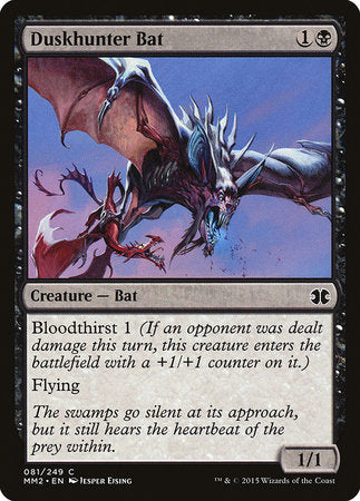 Duskhunter Bat [Modern Masters 2015] | Exor Games Bridgewater