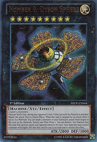 Number 9: Dyson Sphere (UTR) [ABYR-EN044] Ultimate Rare | Exor Games Bridgewater