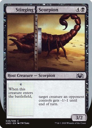 Stinging Scorpion [Unsanctioned] | Exor Games Bridgewater