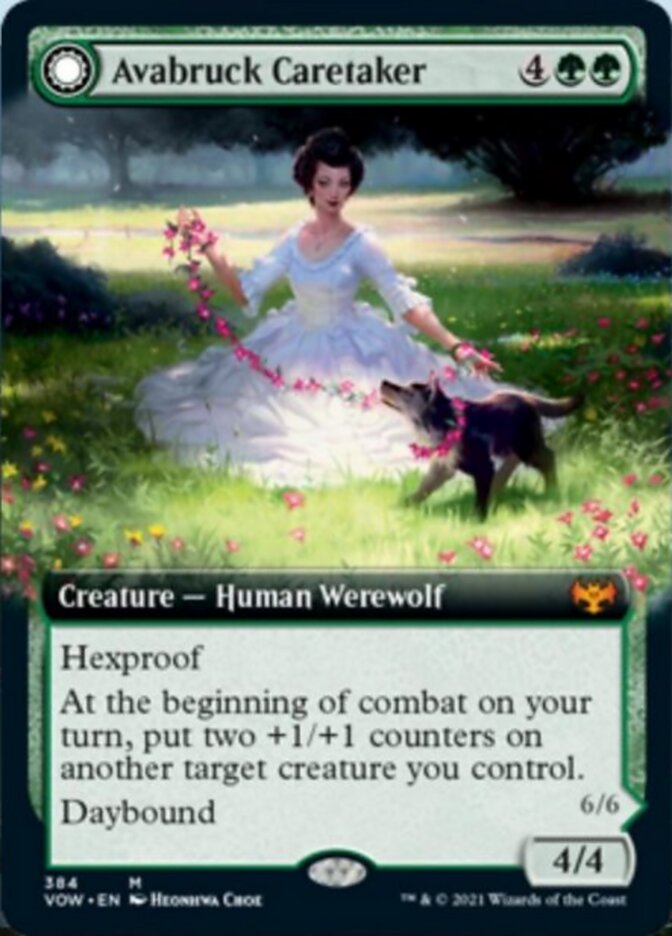 Avabruck Caretaker // Hollowhenge Huntmaster (Extended) [Innistrad: Crimson Vow] | Exor Games Bridgewater