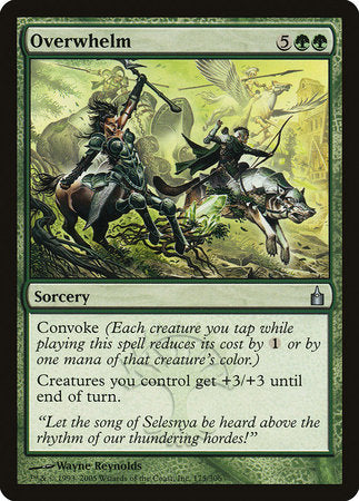 Overwhelm [Ravnica: City of Guilds] | Exor Games Bridgewater