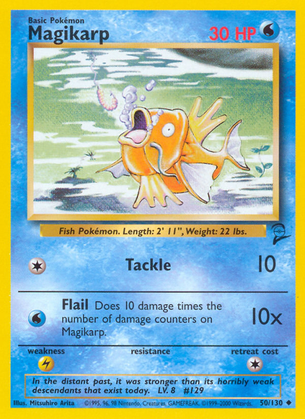 Magikarp (50/130) [Base Set 2] | Exor Games Bridgewater