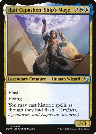 Raff Capashen, Ship's Mage [Dominaria] | Exor Games Bridgewater