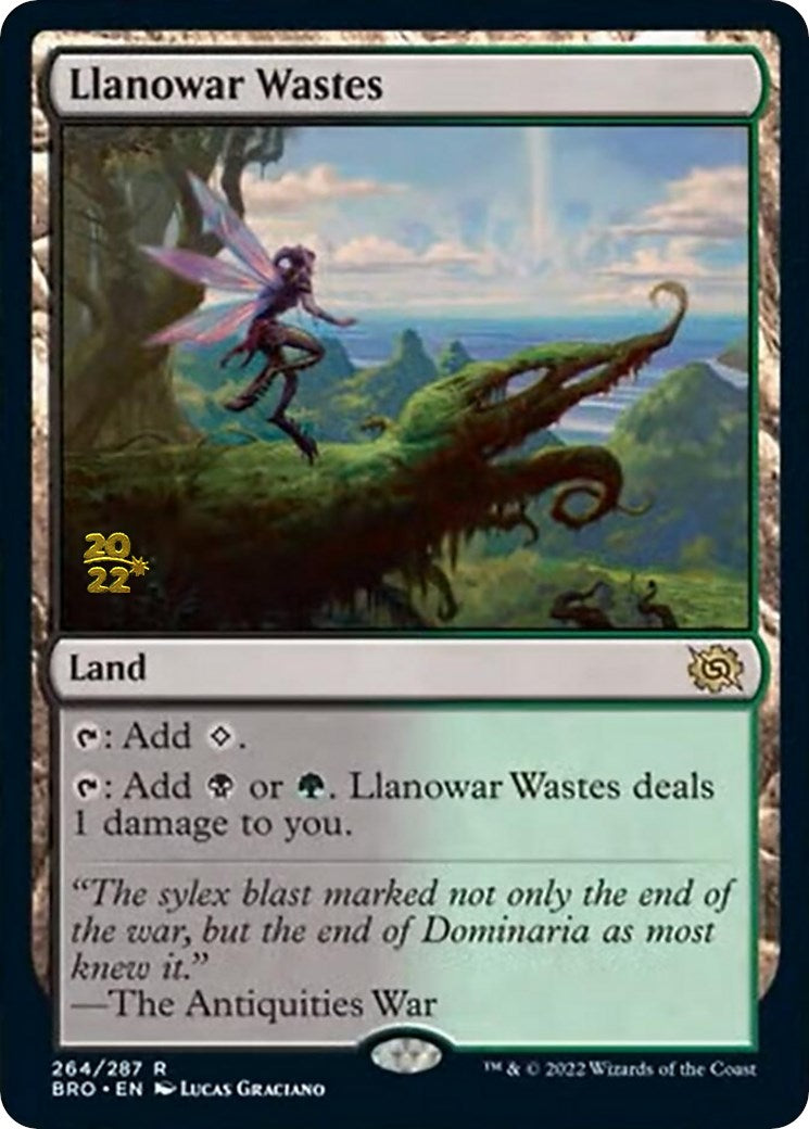 Llanowar Wastes [The Brothers' War: Prerelease Promos] | Exor Games Bridgewater