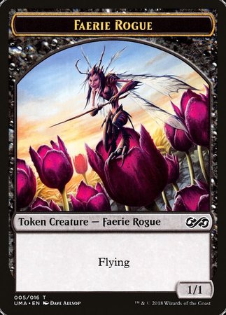 Faerie Rogue Token [Ultimate Masters Tokens] | Exor Games Bridgewater