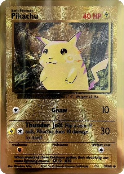 Pikachu (58/102) (Celebrations Metal Card) [Celebrations: 25th Anniversary] | Exor Games Bridgewater