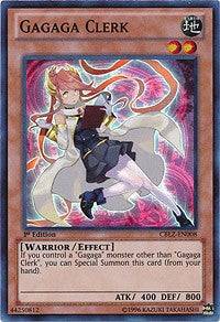 Gagaga Clerk [CBLZ-EN008] Super Rare | Exor Games Bridgewater