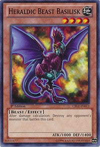 Heraldic Beast Basilisk [CBLZ-EN013] Common | Exor Games Bridgewater