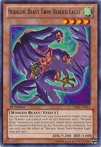 Heraldic Beast Twin-Headed Eagle [CBLZ-EN015] Rare | Exor Games Bridgewater