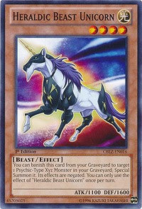 Heraldic Beast Unicorn [CBLZ-EN016] Common | Exor Games Bridgewater