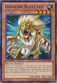 Heraldic Beast Leo [CBLZ-EN017] Rare | Exor Games Bridgewater