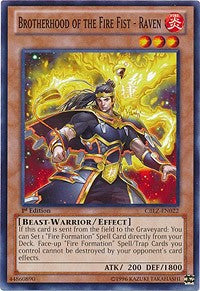 Brotherhood of the Fire Fist - Raven [CBLZ-EN022] Common | Exor Games Bridgewater