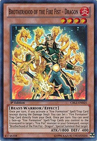 Brotherhood of the Fire Fist - Dragon [CBLZ-EN025] Super Rare | Exor Games Bridgewater