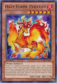 Hazy Flame Peryton [CBLZ-EN031] Rare | Exor Games Bridgewater