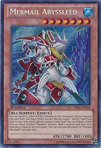 Mermail Abyssleed [CBLZ-EN034] Secret Rare | Exor Games Bridgewater