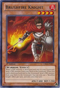 Brushfire Knight [CBLZ-EN037] Rare | Exor Games Bridgewater