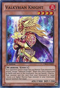 Valkyrian Knight [CBLZ-EN039] Super Rare | Exor Games Bridgewater