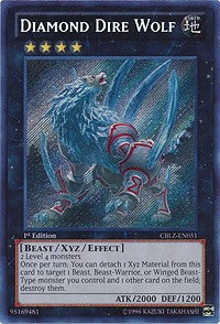 Diamond Dire Wolf [CBLZ-EN051] Secret Rare | Exor Games Bridgewater