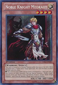 Noble Knight Medraut [CBLZ-EN081] Secret Rare | Exor Games Bridgewater