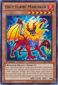 Hazy Flame Mantikor [CBLZ-EN082] Rare | Exor Games Bridgewater