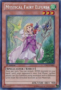 Mystical Fairy Elfuria [CBLZ-EN085] Secret Rare | Exor Games Bridgewater