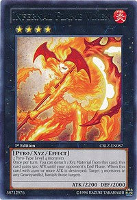 Infernal Flame Vixen [CBLZ-EN087] Rare | Exor Games Bridgewater