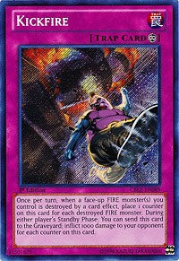 Kickfire [CBLZ-EN089] Secret Rare | Exor Games Bridgewater