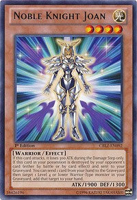 Noble Knight Joan [CBLZ-EN092] Rare | Exor Games Bridgewater