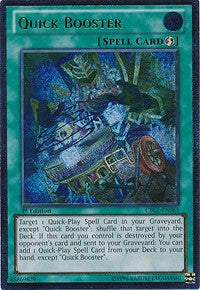 Quick Booster (UTR) [CBLZ-EN065] Ultimate Rare | Exor Games Bridgewater