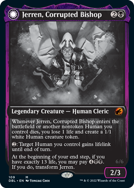 Jerren, Corrupted Bishop // Ormendahl, the Corrupted [Innistrad: Double Feature] | Exor Games Bridgewater