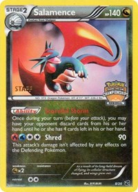 Salamence (8/20) (Regional Championship Promo Staff) [Black & White: Dragon Vault] | Exor Games Bridgewater