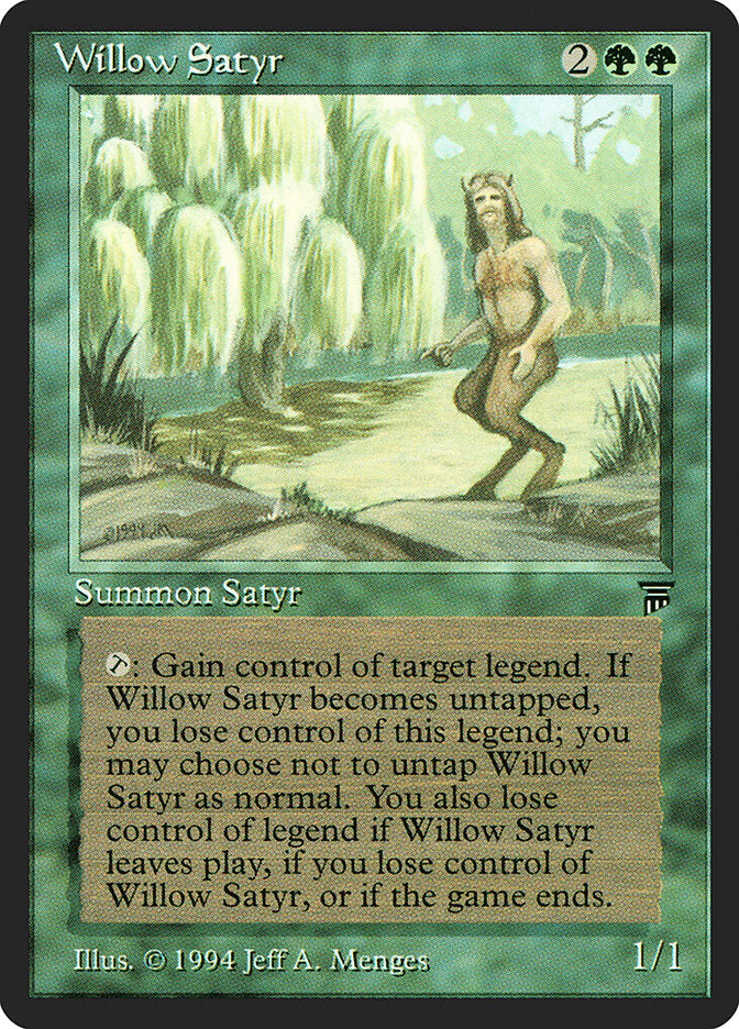 Willow Satyr [Legends] | Exor Games Bridgewater